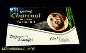 charcoal facial kit 0