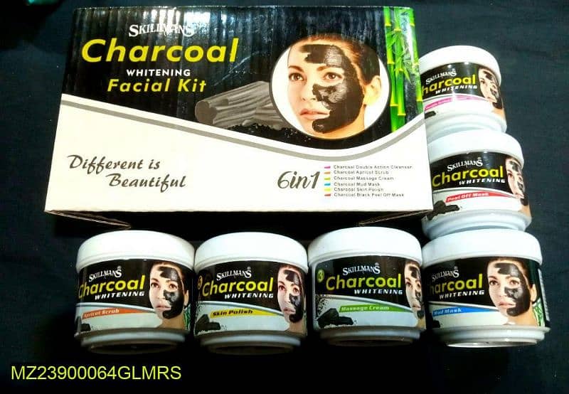 charcoal facial kit 1