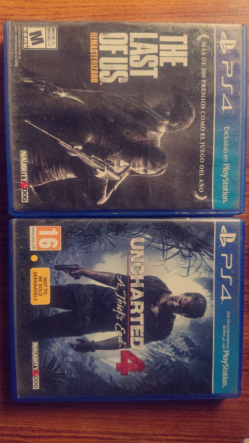 Ps5 uncharted 4 and the last of us remastered 1