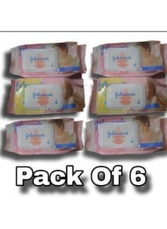 pack of 6 wipes