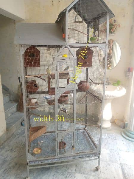 Cage,pinjara for Sale beautiful design iron made. 0