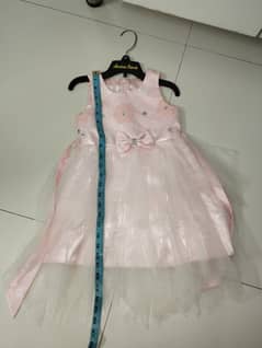 Beautiful pink frock for 4-5 years old girl