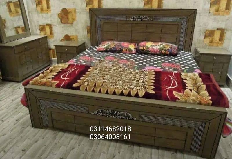 Double Bed Set Manufacturer Sale Mella 3