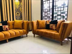 sofa set / 3 seater sofa / Six seater chesterfield sofa / luxury sofa