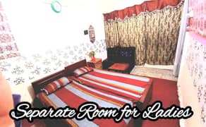 6th Road St. town Rwp. Furnished separte Room (Ladies) All faclitz