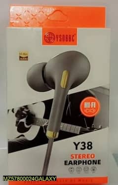 Y38 Stereo Wired Earphone