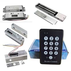 Card and Code Keypad electric door lock magnetic access Control system 0