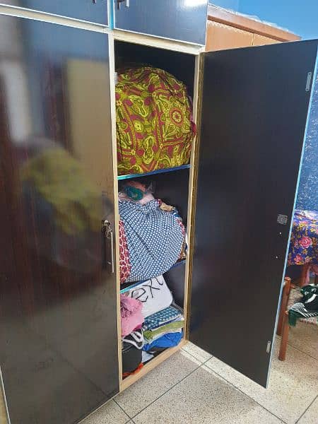 Spacious and Portable 8-Foot Wooden Cupboard 1