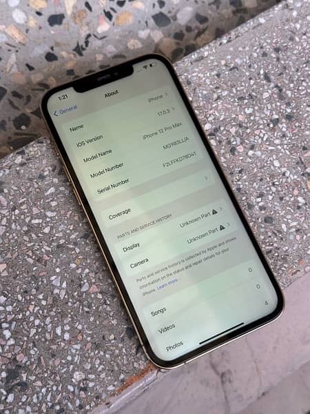 iphone 12 pro max 128gb non pta jv 5