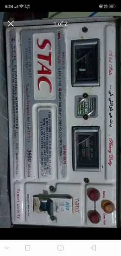 100% perfect condition 3600 watt stac company 0