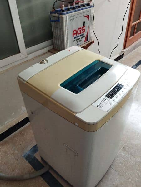 Fully automatic washing machine  & stove 1