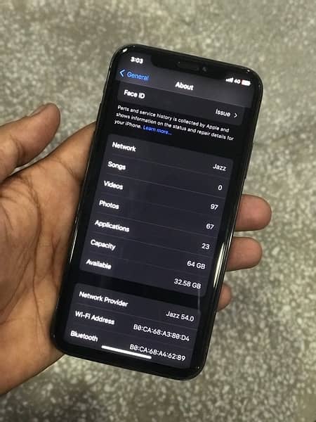 iphone x pta approved 64 gb 5