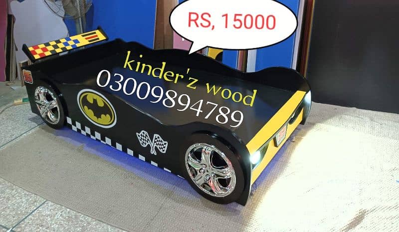 READY STOCK | kids bed | kids furniture  | kids cupboard | car bed 3