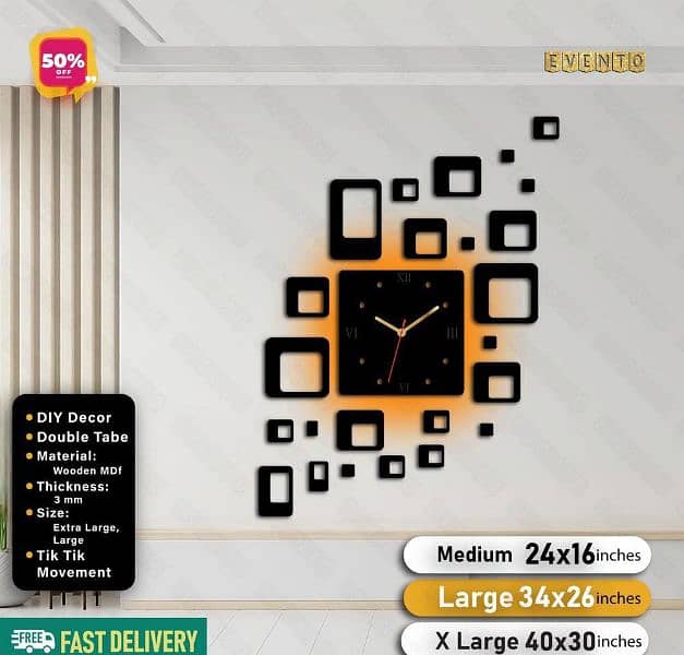 Wall Calligraphy And Wall Clocks Wholesale 10