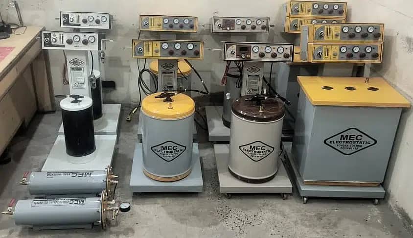 MEC ELECTROSTATIC POWDER COATING UNIT/MACHINE/PLANT/SYSTEM. 7