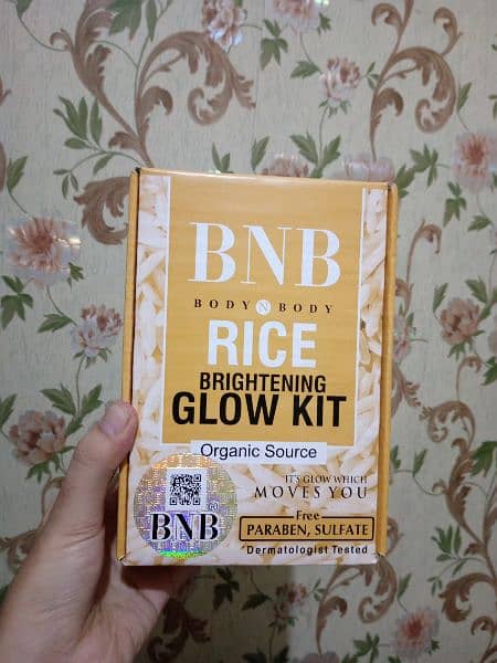 BNB Rice Glow Facial Kit 3 in 1 0