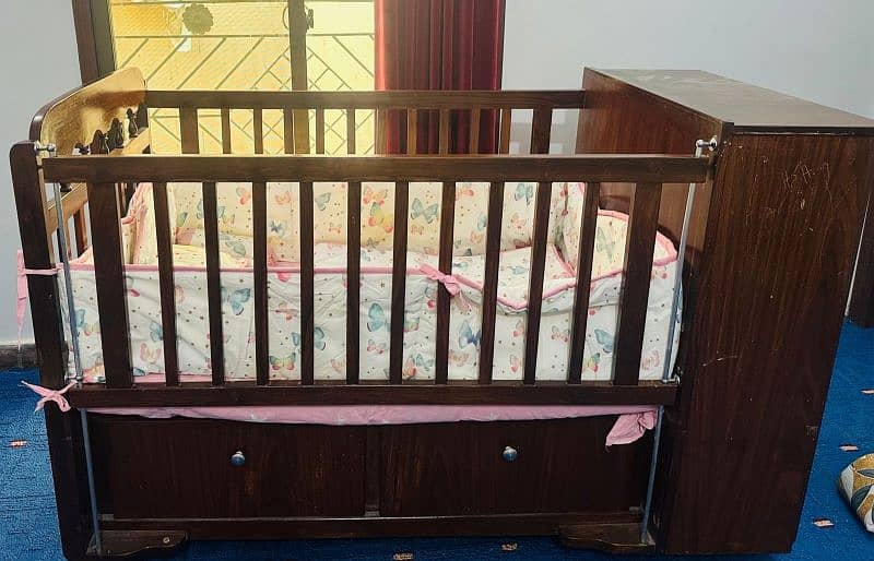 Baby sleeping bed - Baby wooden cot 2