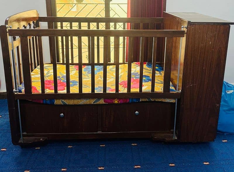 Baby sleeping bed - Baby wooden cot 6