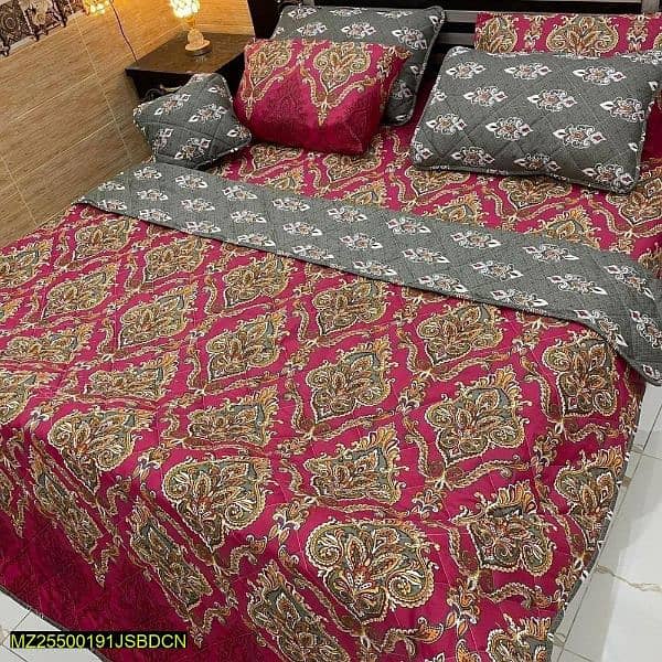 7 pcs bedsheets with Razai set 7