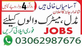 Online job available, Typing/Assignment/Data Entry/Ad posting etc