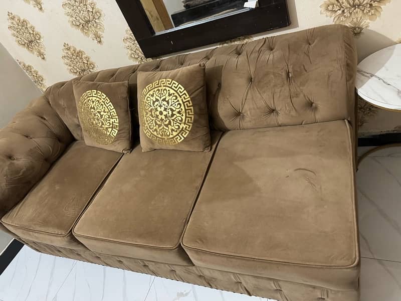 L-Shaped almost new sofa 2