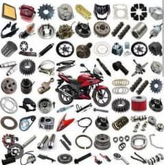 All motorbike spare parts available original