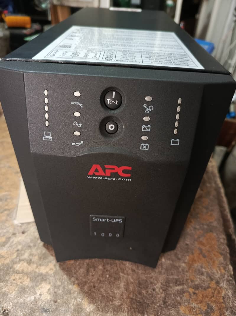 APC SMART UPS 1500VA 24V PURE SINEWAVE UPS LONG BACUP MODEL 1