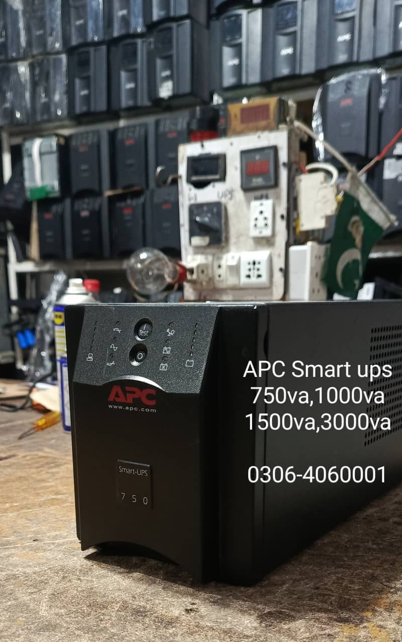 APC SMART UPS 1500VA 24V PURE SINEWAVE UPS LONG BACUP MODEL 3