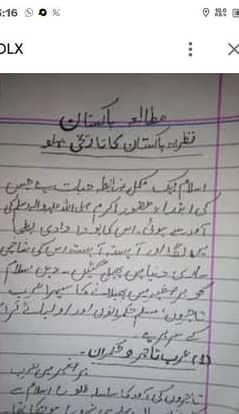 iam professional writing in Urdu and English