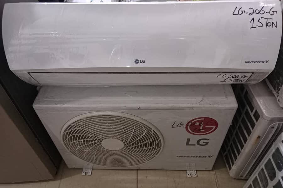 LG 1.5 ton dc inverter LG206G (0306=4462/443) nycee set 0