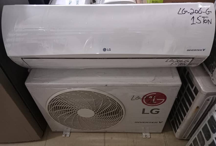 LG 1.5 ton dc inverter LG206G (0306=4462/443) nycee set 2