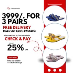 Chappals | Sandals | Banto | Rs: 3999/. For 3 Pairs With Free Delivery