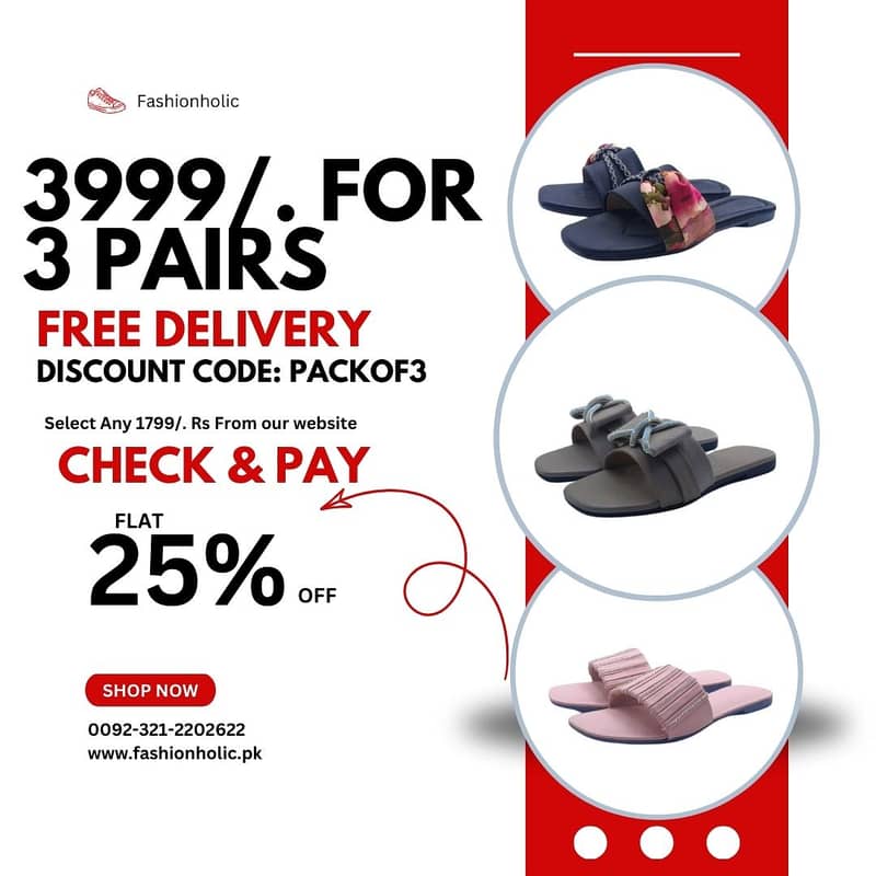 Chappals | Sandals | Banto | Rs: 3999/. For 3 Pairs With Free Delivery 5