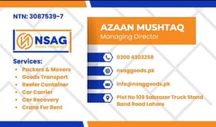 NSAG PACKERS & MOVERS