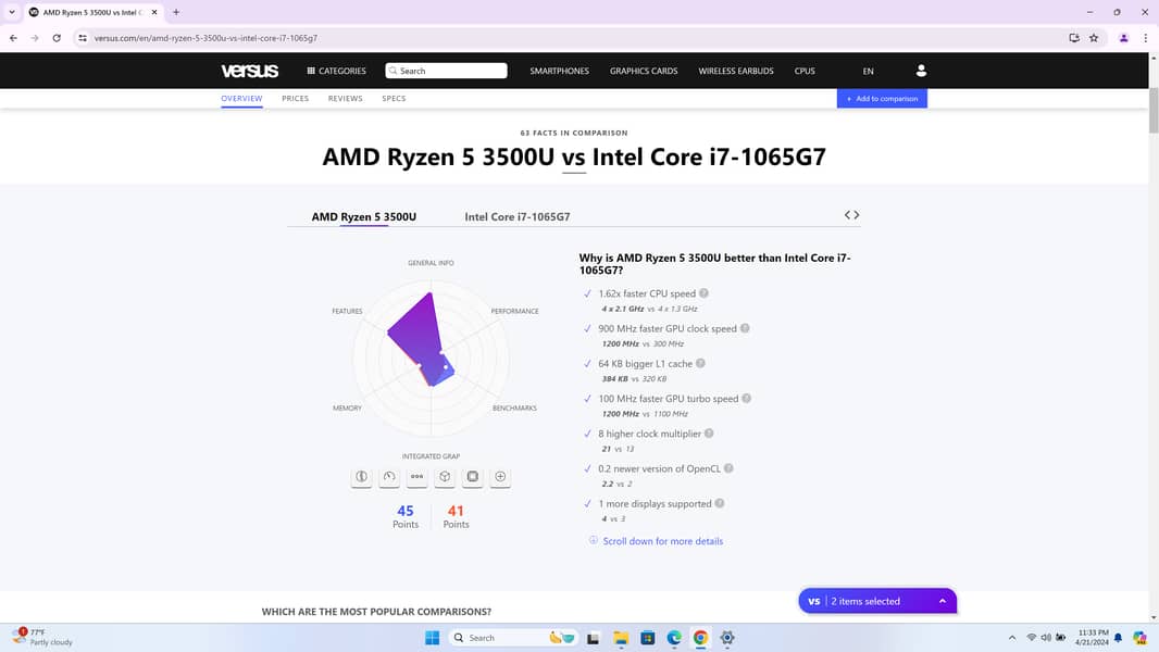 HP G8 (Year 2021) Ryzen 5=Core i7 10th GEN 2GB-Graphic 8GB/240GB-SSD 2