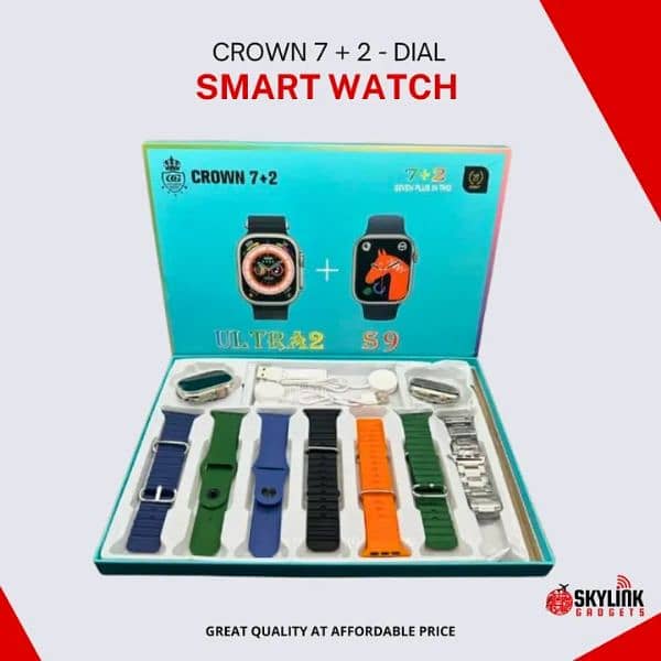 crown 7+2 Smart Watch 2