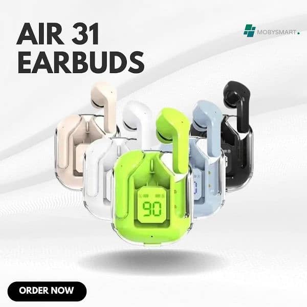 Air 31 Transparent Digital Earbuds 0