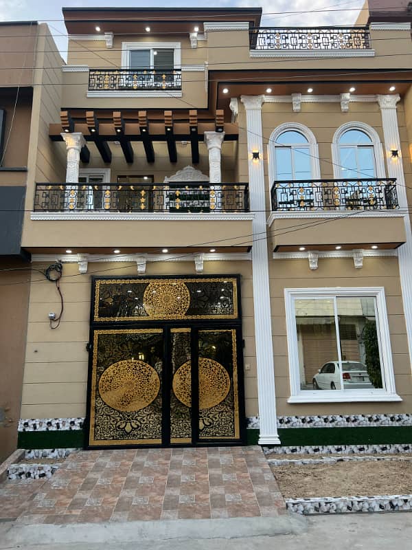 5 Marla Brand New Spanish House For Sale , B Block AL Rehman Garden Phase4 Near Jallo Park Main Canal Road Lahore 29