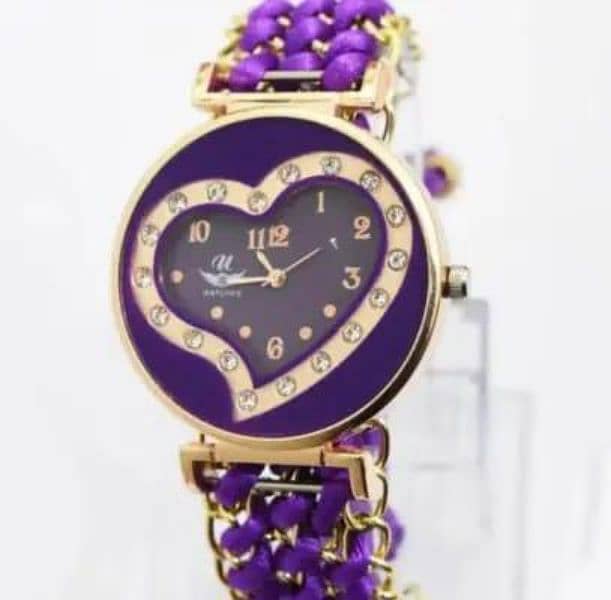 Women's Chain Bracelet Analouge Watch 3