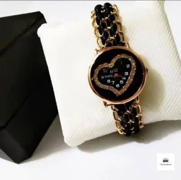 Women's Chain Bracelet Analouge Watch 10