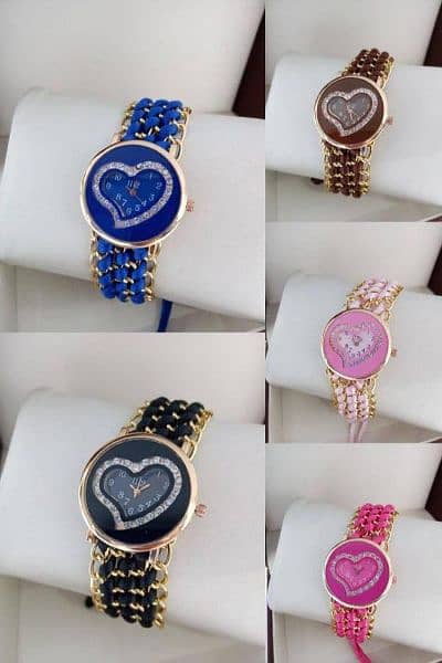 Women's Chain Bracelet Analouge Watch 13