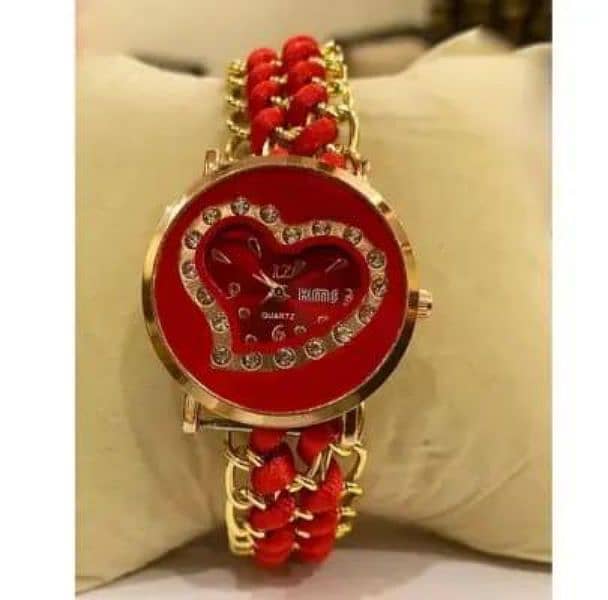 Women's Chain Bracelet Analouge Watch 15