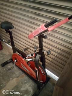 commercial spin bike cycle 130kg support just like new cycle al