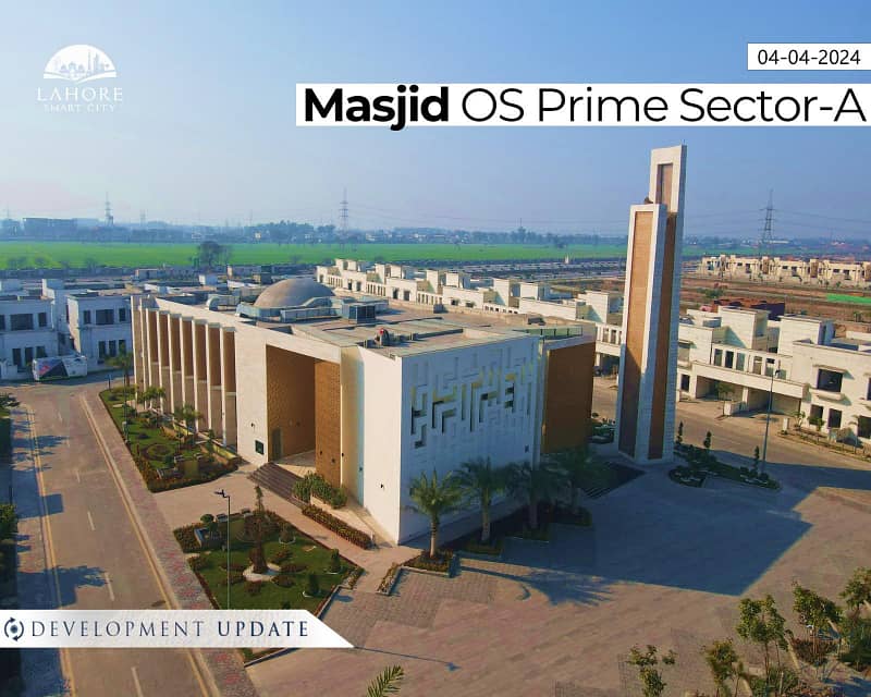 5 Marla 1st Balloting Plot For Sale Overseas West In Lahore Smart City. 22