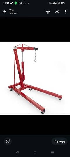 Hydraulic Engine Crane Jack 2 Ton