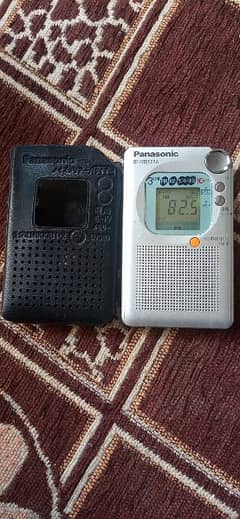 Panasonic radio 3 band pocket size