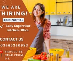 Male/  Female | kitchen/ Office Incharge