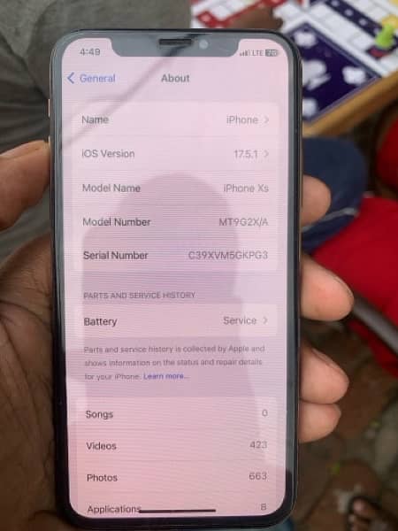 iphone xs gold pta approved 64gb 4