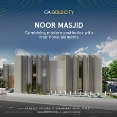 INSTALLMENTS PLOTS AT CA GOLD CITY