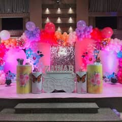 birthday decor are available